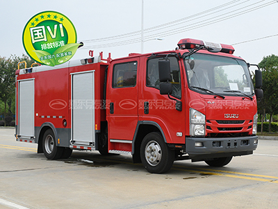 國六 3.5噸 五十鈴700P水罐消防車